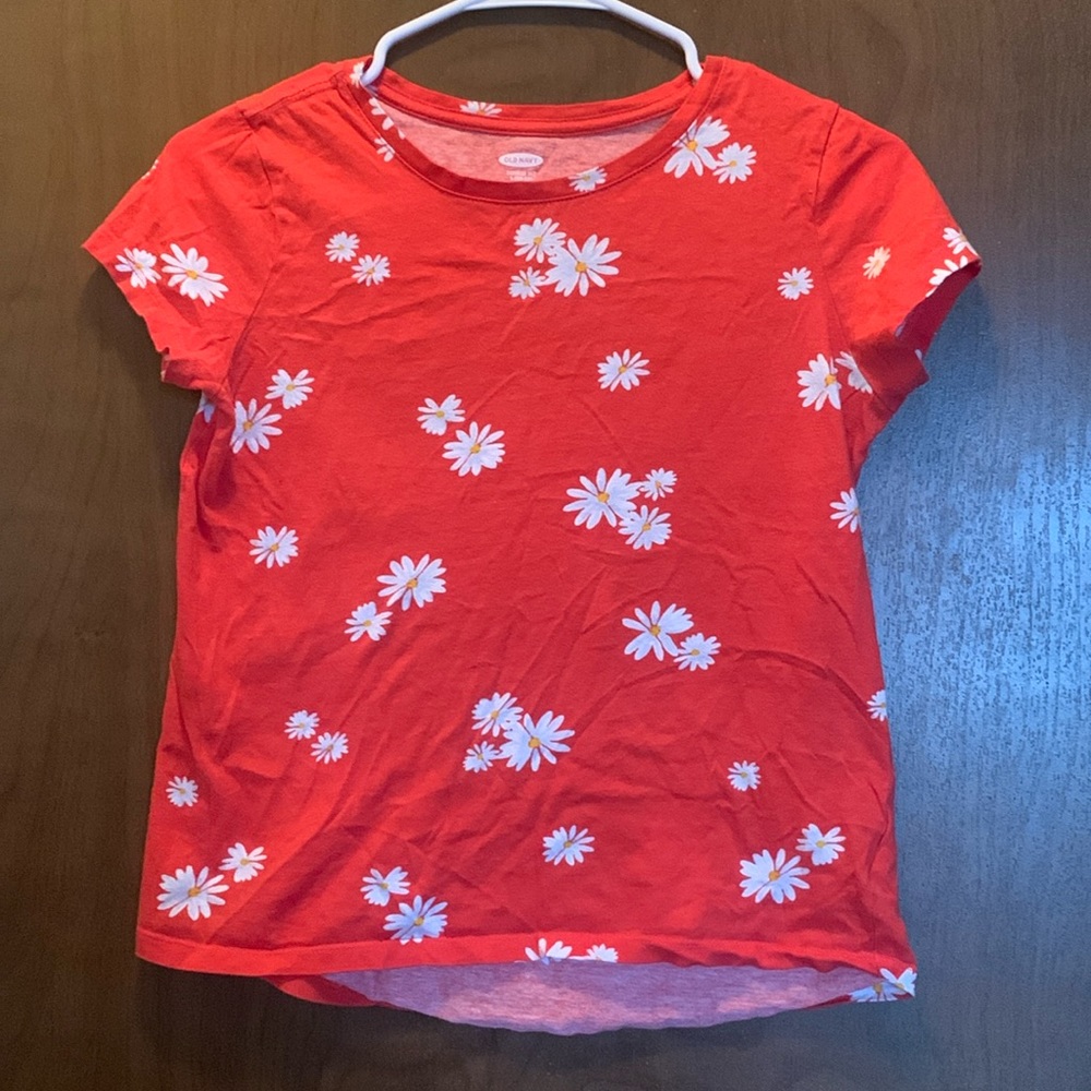 Old navy flower shirt